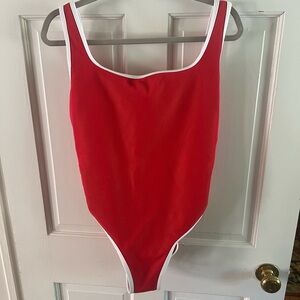 Lain Snow Red Ocean Isle One Piece